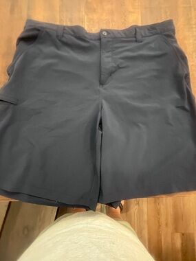 Columbia Dark Navy Flat Front Fishing/ Swim Shorts Size 40